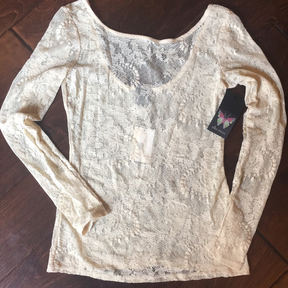 Ella Moss Lace Shirt